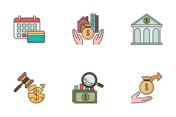 Finance Literacy Icon Pack