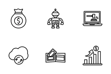 Finance Marketing Icon Pack