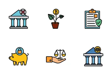 Finance Marketing Icon Pack