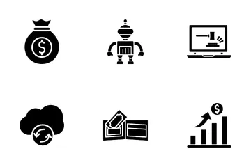 Finance Marketing Icon Pack