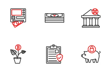 Finance Marketing Icon Pack