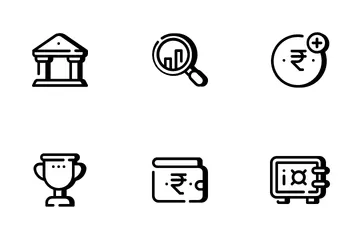 Finances minuscules Pack d'Icônes