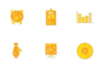 Finance Stickers Icon Pack
