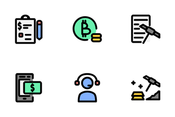 Finance Technology Icon Pack