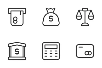 Finance  Vol 1 Icon Pack