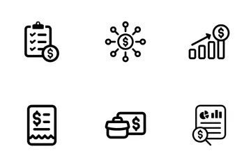 Financeiro Pacote de Ícones