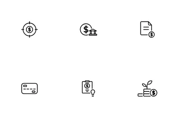 Financeiro Pacote de Ícones