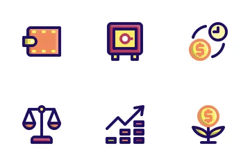 Financeiro Icon Pack