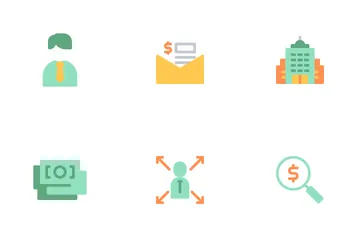 Financement des entreprises Pack d'Icônes