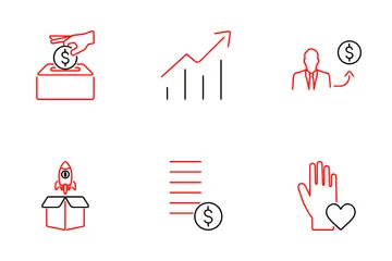 Financement participatif Pack d'Icônes