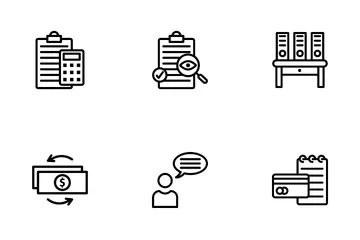 Financial Accounting Icon Pack