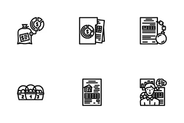 Financial Advisor Consult Real Icon Pack