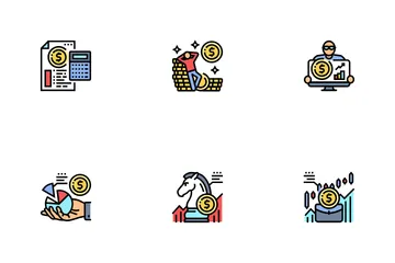 Financial Advisor Meeting Icon Pack