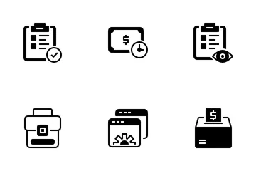 Financial Analysis Icon Pack