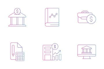 Financial And Business Market Icon Pack