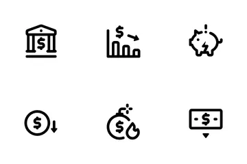 Financial Crisis Icon Pack