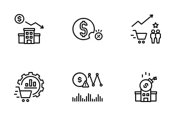 Financial Crisis Icon Pack