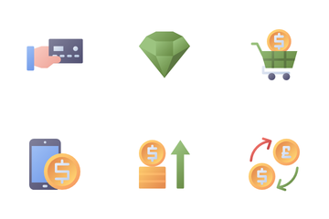 Financial Currency Icon Pack