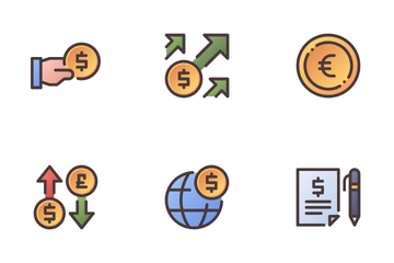 Financial Currency Icon Pack