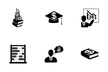 Financial Education Icon Pack
