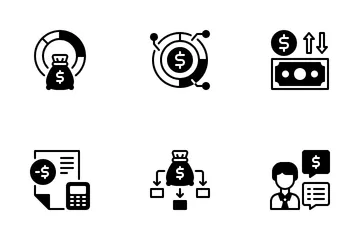 Financial Management And Investment Icon Pack