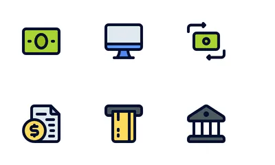 Financial Payment Icon Pack