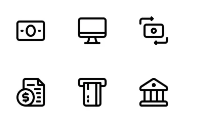 Financial Payment Icon Pack