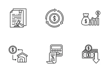 Financial Planning Icon Pack