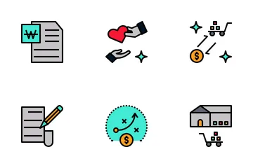 Financial Risk Icon Pack