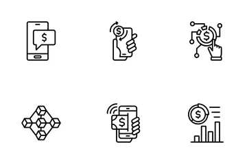Financial Technology Icon Pack