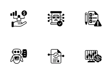 Financial Technology Icon Pack