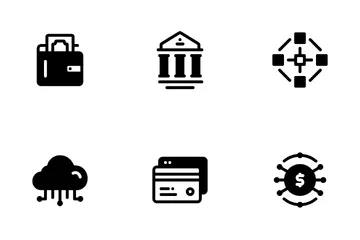 Financial Technology Icon Pack