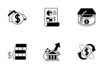 Financial Terms Icon Pack