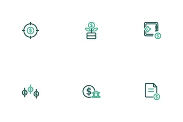 Financiero Paquete de Iconos