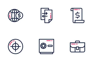 Financiero Paquete de Iconos