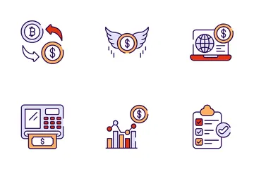 Financiero Paquete de Iconos