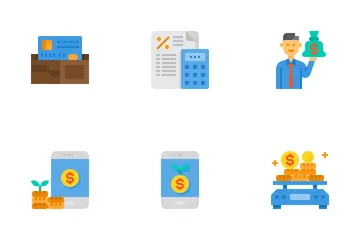 Financiero Paquete de Iconos