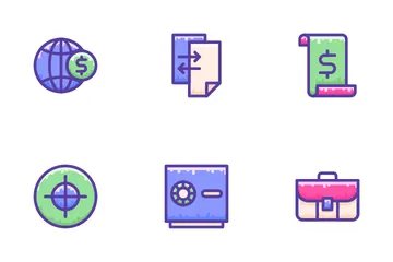 Financiero Paquete de Iconos