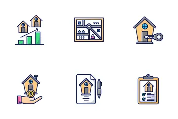 Financing & Real Estate Icon Pack