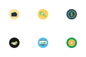 Finanza e affari Icon Pack