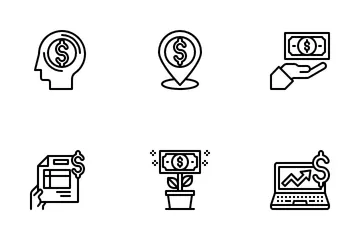 Finanzas Paquete de Iconos