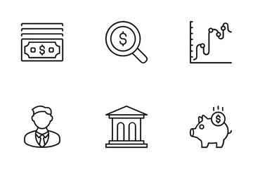 Finanzas Paquete de Iconos