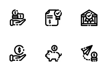 Finanzas Paquete de Iconos