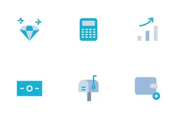 Financiación de las empresas Paquete de Iconos