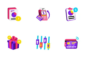 Finanzas Paquete de Iconos