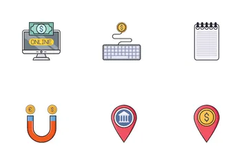 Finanzas Paquete de Iconos
