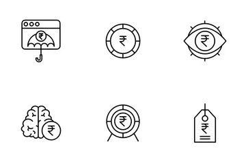 Finanzas vol - 2 Paquete de Iconos