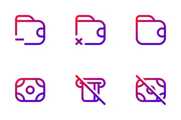 Finanzen und Zahlung Symbolpack
