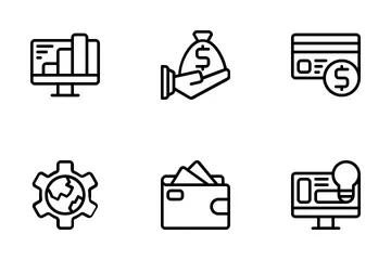 Finanzen & Wirtschaft Symbolpack