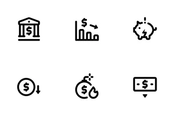 Finanzkrise Symbolpack